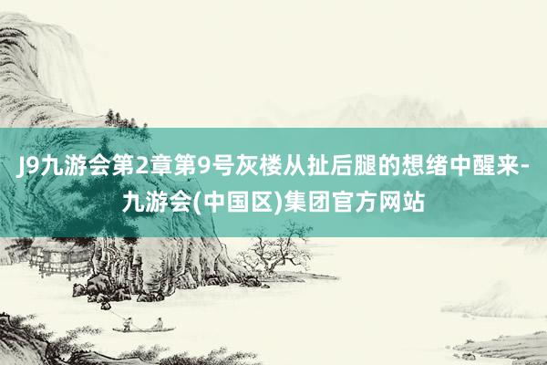 J9九游会第2章第9号灰楼从扯后腿的想绪中醒来-九游会(中国区)集团官方网站